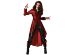 costume robe rouge M/L