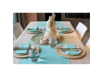 Chemin de table Gala Pacific Blue