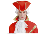 TRICORNE ROUGE en feutre