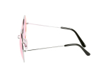 Pc. Lunettes party Hippie XL rose