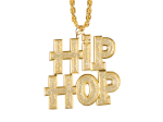 Collier 'HIP HOP'