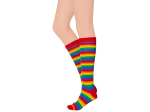 APOLLO CHAUSSETTES HAUTES RAYÉES ARC-EN-CIEL, 41/46