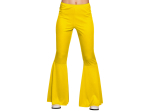 Pc. Pantalon flare jaune (M stretch)