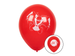 Ballons en latex 'Ninja' 3 couleurs double face