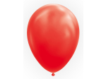 25 Balloons 12" red