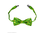 NOEUD PAPILLON ST PATRICK ajustable, en satin