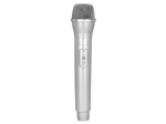 Pc. Microphone argent (23.5 cm)