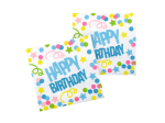 Set 12 Serviettes "Happy Birthday"