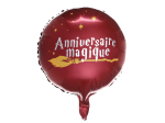 Ballon sorcier "anniversaire magique"