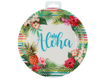 Assiette Aloha Multicolore Ø 22.5 cm Sachet de 10 pièces