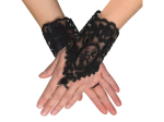 Prr Gants poignet en dentelle Florence