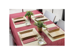 Nappe Fiesta Bordeaux