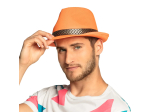 Pc. Chapeau Funky orange fluo