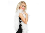 Feather boa Blanc & Argent 50 g Glamour