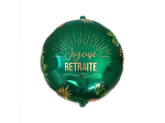 BALLON ALUMINIUM  "JOYEUSE RETRAITE"