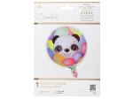 Ballon Alu Panda Multicolore