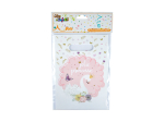 SET DE 6 SACS A BONBONS EN PAPIER H23CM CYGNE