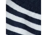 APOLLO CHAUSSETTES HAUTES RAYÉES BLEU MARINE/BLANC, 41/46