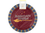 Assiette sorcier "Anniversaire Magique"